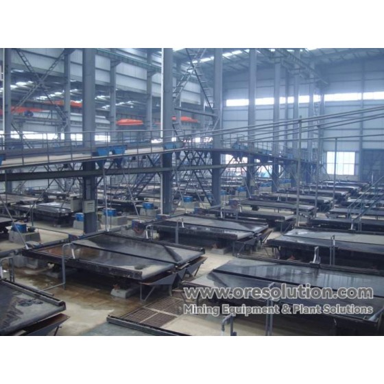 Tin Alluvial Ore Production Line and Process Solution