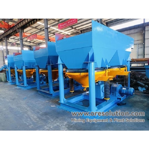 mercury ore beneficiation production line and process