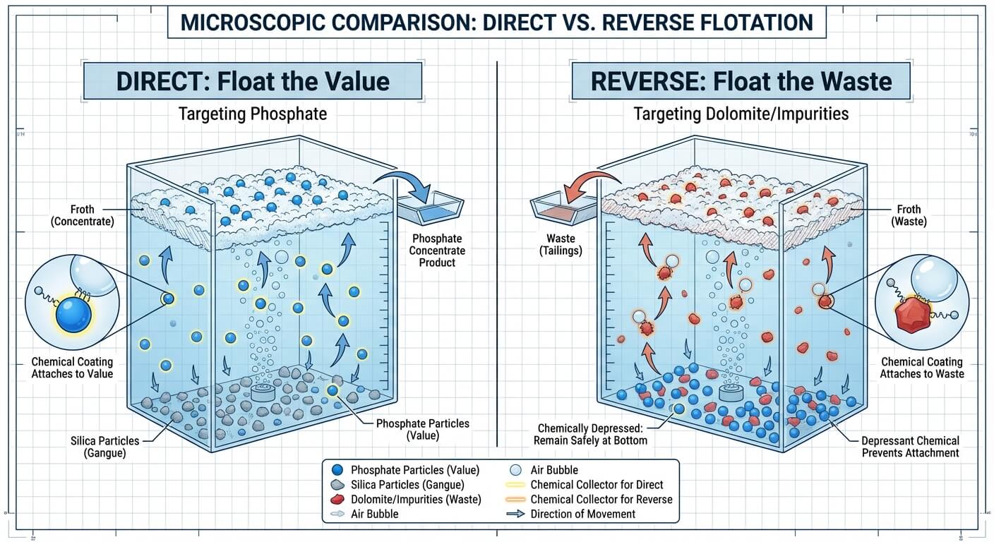 Phosphate Processing Plant: Apatite Flotation and Mineral Processing